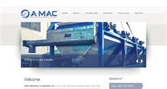 Desktop Screenshot of amacmachining.com